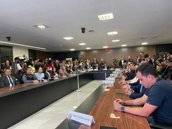 Durante o programa, uma das principais iniciativas debatidas foi a criação da Secretaria de Justiça — Foto: Eunice Ramos/TVCA