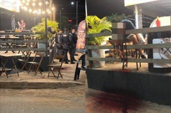 Homem de 44 anos é executado dentro de bar por dupla em motocicleta na avenida Filinto Muller em VG